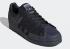 Adidas Superstar Smooth Leather and Suede Core Black Dust Purple FX5564