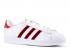 Adidas Wmns Superstar White Core Footwear Burgundy AC7162
