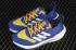 Adidas Ultra Boost 21 Consortium Cloud White Blue Yellow FZ1926