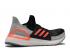 Adidas Ultraboost 19 Core Black Solar Orange Blue Glow G27516