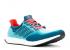 Adidas Ultraboost 20 Clear Green Shock Mineral Red AQ4005