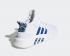 Adidas Originals EQT Bask ADV Cloud White Active Blue Shoes FU9400