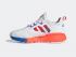 Adidas Originals ZX 2K Boost Cloud White Solar Red Blue FX9531