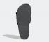 Adidas Adilette Comfort Adjustable Slides Core Black Cloud White Grey Six EG1344