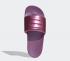 Adidas Adilette Comfort Slides Cherry Metallic Clear Lilac FY7899