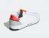 Adidas Court Tourino Cloud White Semi Solar Red Grey Two GZ9245