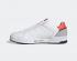 Adidas Court Tourino Cloud White Semi Solar Red Grey Two GZ9245