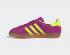 Adidas Gazelle Indoor Shock Purple Yellow Gum HQ8715