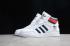 Adidas Hard Court High Cloud White Red Core Black FV5322