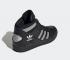 Adidas Hard Court High J Core Black Silver Metallic ID6784