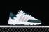 Adidas Nite Jogger Boost Cloud White Dark Green Blue FV3128