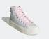 Adidas Nizza Bonega Platform Mid Crystal White Almost Pink GW6761