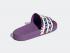 Adidas Originals Adilette Slides Core Black Cloud White Active Red CG6468