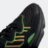 Adidas Ozweego Core Black Solar Green Hi-Res Coral EE5696