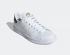 Adidas Stan Smith Shiny Snakeskin Cloud White Core Black Gold Metallic FV3422