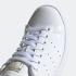 Adidas Stan Smith Shiny Snakeskin Cloud White Core Black Gold Metallic FV3422