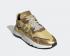 Adidas Wmns Nite Jogger Gold Metallic White Black Shoes EF5427