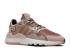 Adidas Wmns Nite Jogger Rose Gold Pink Core Metallic Black Vapour EE5908