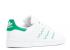 Adidas Womens Stan Smith Zigzag White Green Footwear S75139