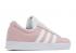 Adidas Womens Vl Court Clear Pink Grey Five White Cloud FY8811