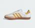 Sporty Rich x Adidas Samba Cloud White Bold Gold Cream White IF5661