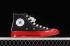 Comme des Garcons PLAY x Converse Chuck Taylor All Star 70 Hi Black Red A01793C