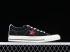 Comme des Garçons PLAY x Converse One Star Ox Black Red White A01791C