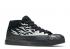 Converse Asap Nast X Jack Purcell Mid Silver Flames Black 167379C