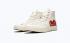 Converse Chuck 70 Cdg Play Milk White High Risk Red Shoes