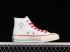 Converse Chuck Taylar All-Star 70 Hi White Red Green 173202C