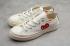 Converse Chuck Taylor All-Star 70s Ox Comme des Garcons PLAY White Shoes 150207C