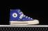 Converse Chuck Taylor All Star 70s Hi Rush Blue Egret Black 168509C