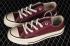 Converse Chuck Taylor All Star 70s OX Recycled Canvas Deep Bordeaux Egret Black 171570C