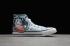 Converse Chuck Taylor All Star High Yeti Snowman Vintage White Azure Blue 169350C