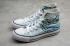 Converse Chuck Taylor All Star High Yeti Snowman Vintage White Azure Blue 169350C