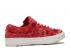 Converse Golf Le Fleur X One Star Quilted Velvet Cherry Barbados 165598C