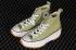 Converse Run Star Hike High Platform Olive Aura Black White A00552C