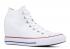 Converse Womens Chuck Taylor Lux Wedge Mid White 547200F