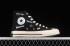 Converse Wordmark Chuck 70 All Star 1970s Logo Black White 166486C