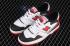 New Balance 550 White Team Red Black Shoes BB550HR1