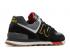 New Balance 574 Black Plaid Red Team ML574HMJ