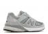 New Balance 990v5 Made In Usa 2e Wide Grey Castlerock M990GL5-2E