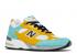 New Balance Sneakersnstuff X 991 Made In England Secret Colorway White Mint Grey Yellow M991SNS