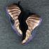 Nike AIR FOAMPSOITE ONE Men Basketball Shoes Gold Black