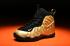 Nike Air Foamposite Pro Kid Shoes Gold Black New