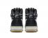 Air Force 1 High Black Wolf Grey Sail Mens Shoes 315121-034
