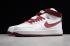 Nike Air Force 1 High Summit White Team Red Mens Shoes 743556-106