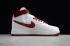 Nike Air Force 1 High Summit White Team Red Mens Shoes 743556-106