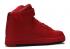 Nike Air Force 1 High University Red Black AO2440-600