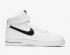 Nike Air Force 1 High White Black Running Shoes CK4369-100